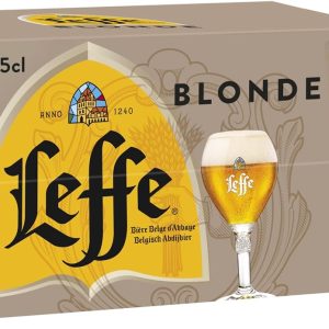 Leffe Blonde Bière Pack 28 Bouteilles 25cl