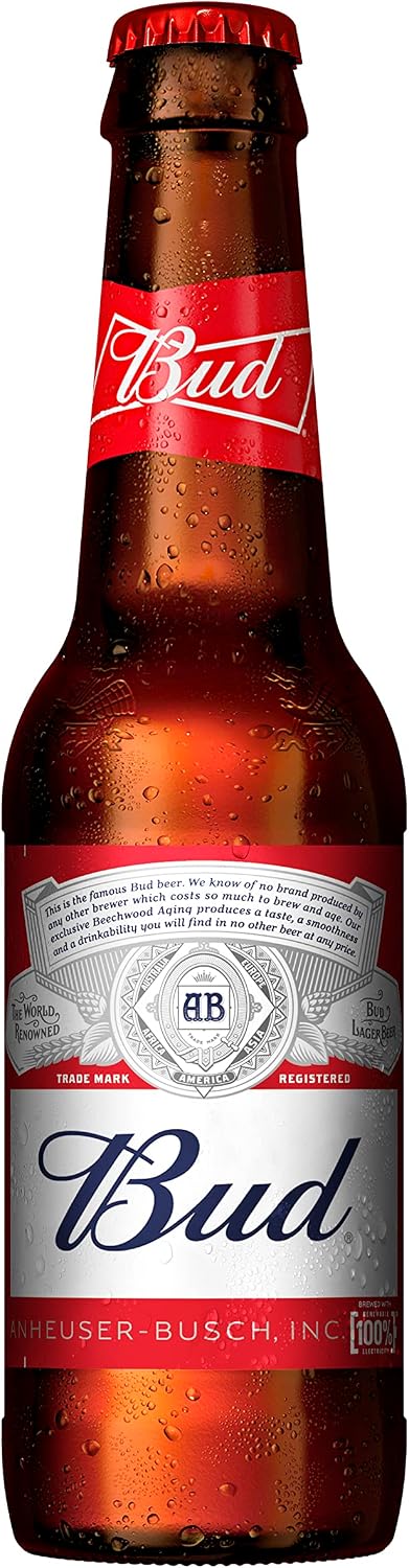Bud Bière Pack 20 Bouteilles 25cl – Image 2